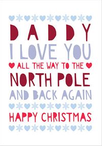 Tap to view Daddy North Pole Christmas Card