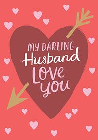 Tap to view Darling Husband Valentine's Day Card