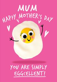 Tap to view Eggcellent Mum Mother's Day Card