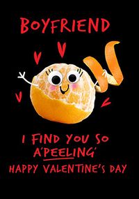 Tap to view Boyfriend a'Peeling Valentine's Day Card