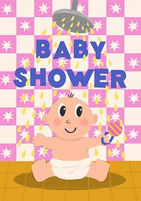 Tap to view Baby in Shower Card