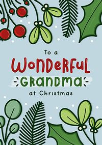 Tap to view Grandma at Christmas Card