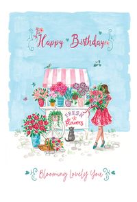 Tap to view Blooming Love You Birthday Card