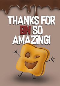 Tap to view Thanks for BN Amazing Spoof Card