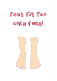 Tap to view Feet Fit Get Well Card