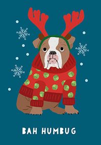 Tap to view Bah Humbug From the Dog Christmas Card