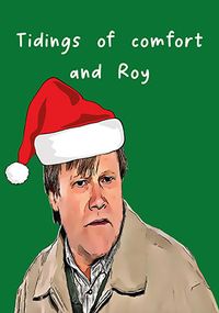 Tap to view Tidings of Comfort and Roy Spoof Christmas Card