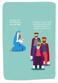 Tap to view 3 Wisemen Funny Christmas Card