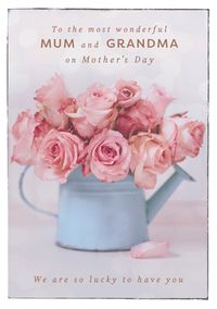 Tap to view Mum & Grandma So Lucky Mother's Day Card