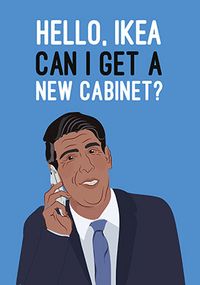 Tap to view A New Cabinet Greeting Card