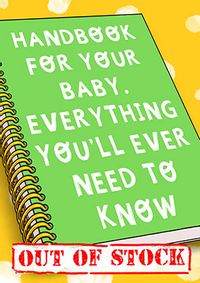 Tap to view Handbook for your Baby Card
