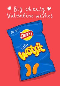 Tap to view Cheesy Valentine's Day Wishes Spoof Card
