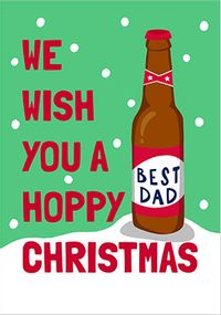 Tap to view Best Dad Hoppy Christmas Card