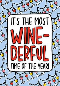 Tap to view Wine-derful Time of Year Christmas Card