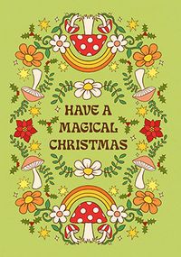 Tap to view Magical Christmas Retro Card