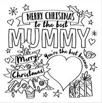 Tap to view Mummy Colouring in Christmas Card