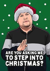 Tap to view Step into Christmas Smithy Gavin and Stacey Spoof Card