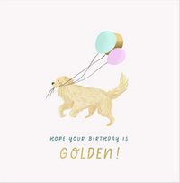 Tap to view Hope Your Birthday is Golden Card