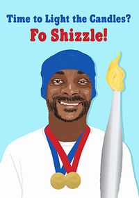 Tap to view Snoop Dogg Olympics Birthday Card