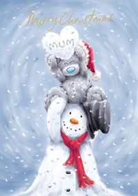 Tap to view Me To You Snowman Mum Christmas Card