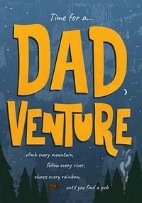 Tap to view Dad-venture Father's Day Card
