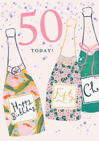 Tap to view 50 Today Happy Birthday Card