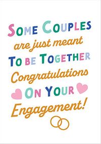 Tap to view Engagement Congratulations Card