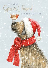 Tap to view To a Special Friend at Christmas Time Card