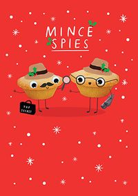 Tap to view Mince Spies Christmas Card