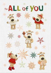 Tap to view Boofle All Of You Christmas Card