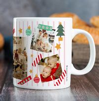 Tap to view Christmas Collage 5 Photo Mug