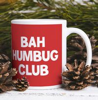 Tap to view Bah Humbug Club Photo Christmas Mug