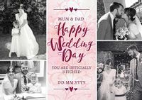 Tap to view Essentials Photo Upload Wedding Day Card - Mum & Dad