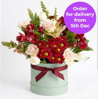 Tap to view Winter Rose & Tulip Hatbox