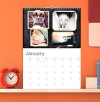 Tap to view Chalkboard Photo Collage Calendar