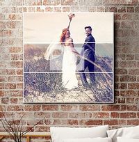 Tap to view Square Split Photo Canvas Print