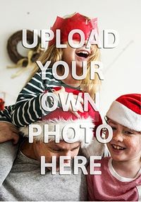 Tap to view Full Photo Christmas Card