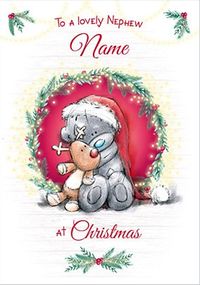 Tap to view Me To You - Lovely Nephew Personalised Christmas Card