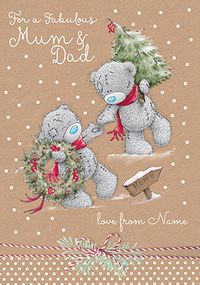 Tap to view Me to You - For a Fabulous Mum and Dad Christmas Card