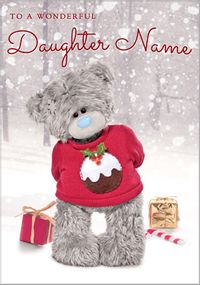 Tap to view Me to You Photo Finish Christmas Card - To a Wonderful Daughter