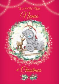 Tap to view Me To You - Lovely Niece Personalised Christmas Card