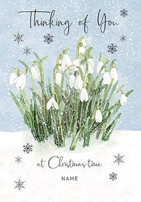 Tap to view Thinking of You At Christmas Time Personalised Card