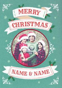 Tap to view Deck the Halls Christmas Card - Merry Christmas