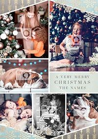 Tap to view Cancer Research A Very Merry Christmas Six Photo Card