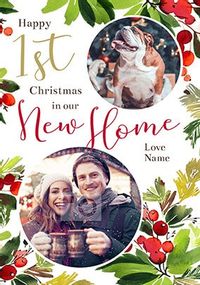 Tap to view 1st Christmas in Our New Home Photo Card