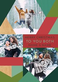 Tap to view Merry Christmas to You Both Photo Card