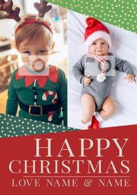 Tap to view Happy Christmas Siblings Photo Card