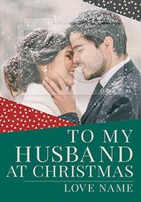 Tap to view Husband Photo Christmas Card - You're Gold
