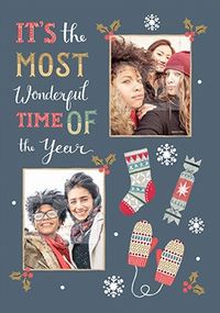 Tap to view It's the Most Wonderful Time of the Year Photo Christmas Card