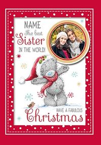Tap to view Me To You Sister Photo Christmas Card